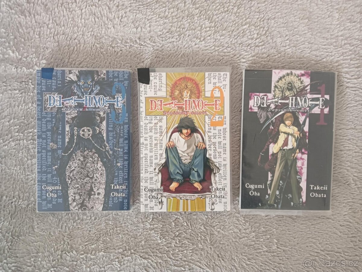 Zápisník smrti 3 knihy