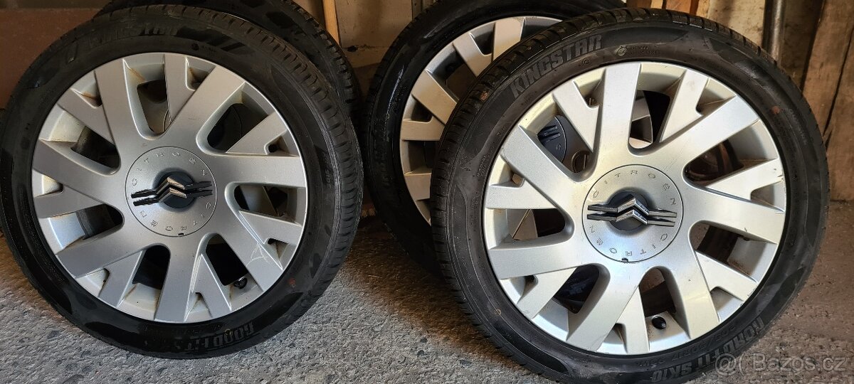 Original Alu disky + pneu