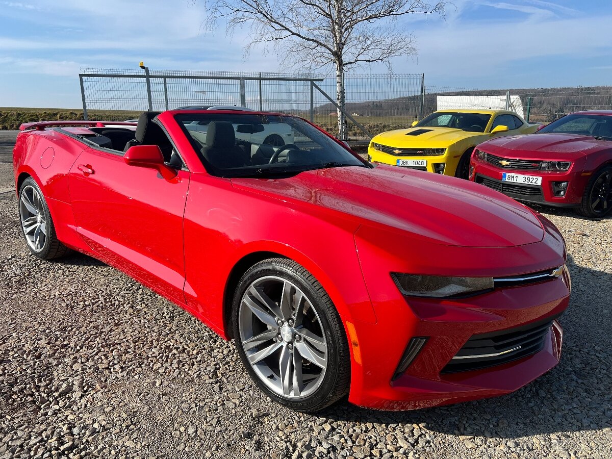 Camaro 3,6 V6 RS cabrio 350 koní