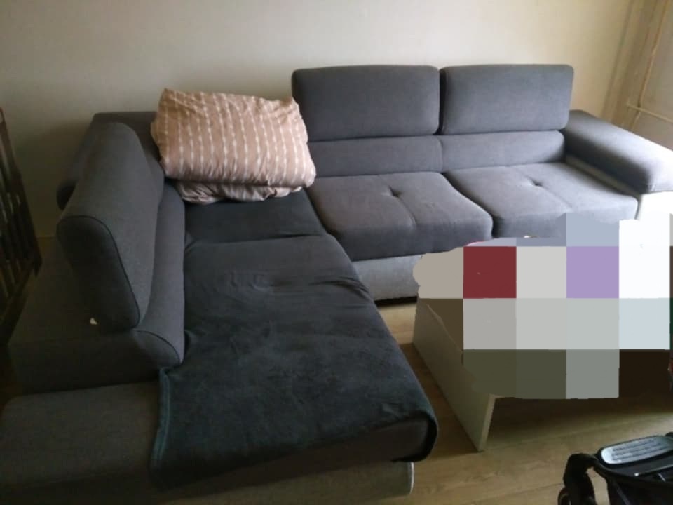 Rozkládací sedačka s uložením prostorem