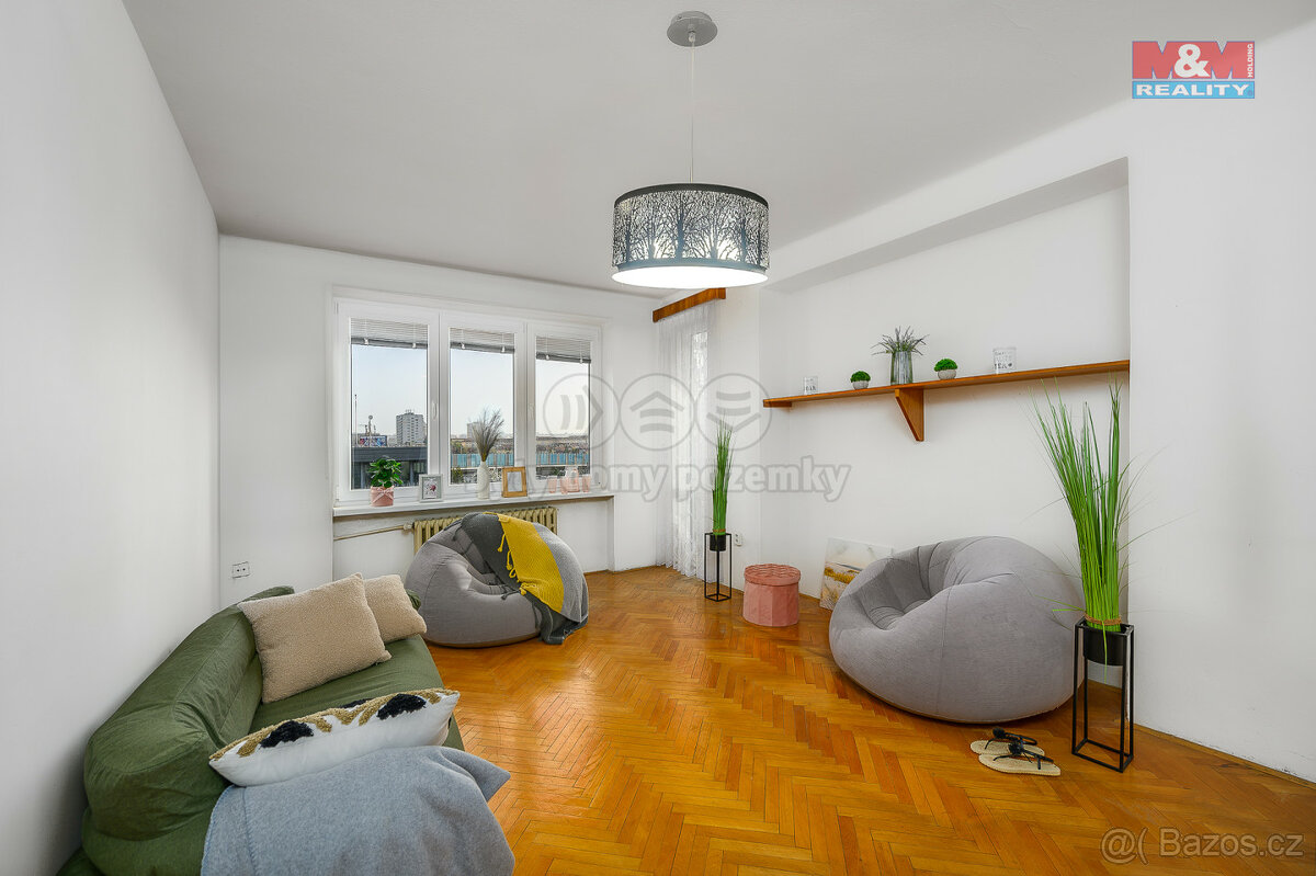 Prodej bytu 2+1, 56 m², garáž, Praha, ul. Přetlucká