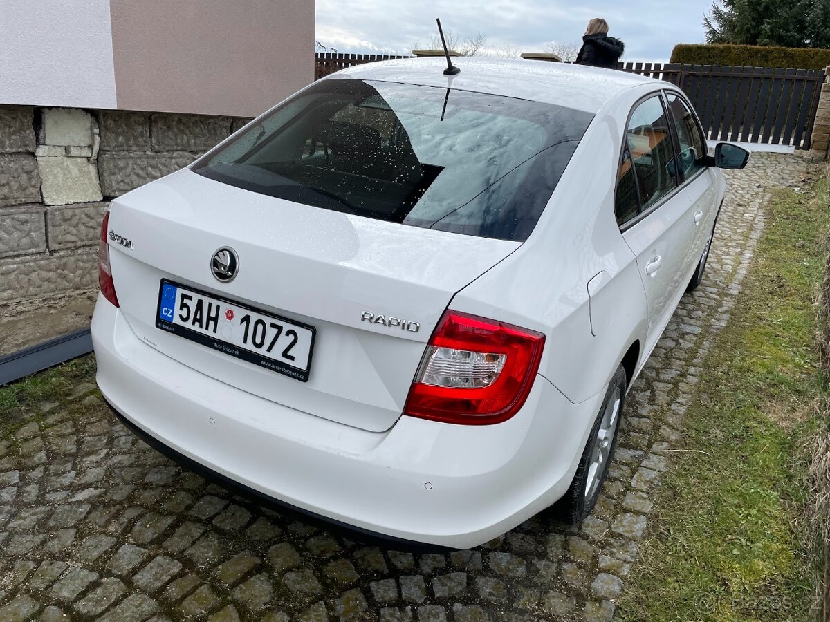 Škoda Rapid 1.6TDI 85kw Digi klima, Tempomat