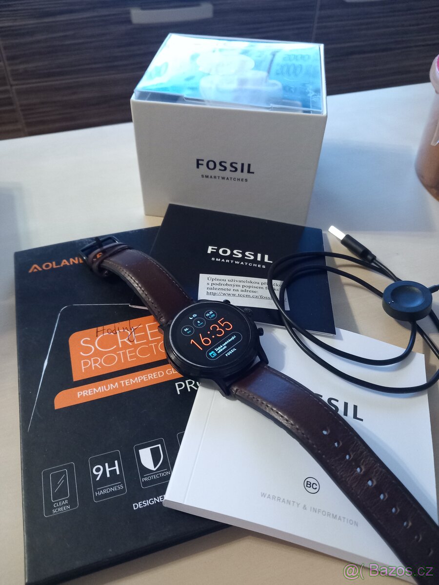 Panske hodinky Fossil Gen 5 Carlyle Hr Smartwatch