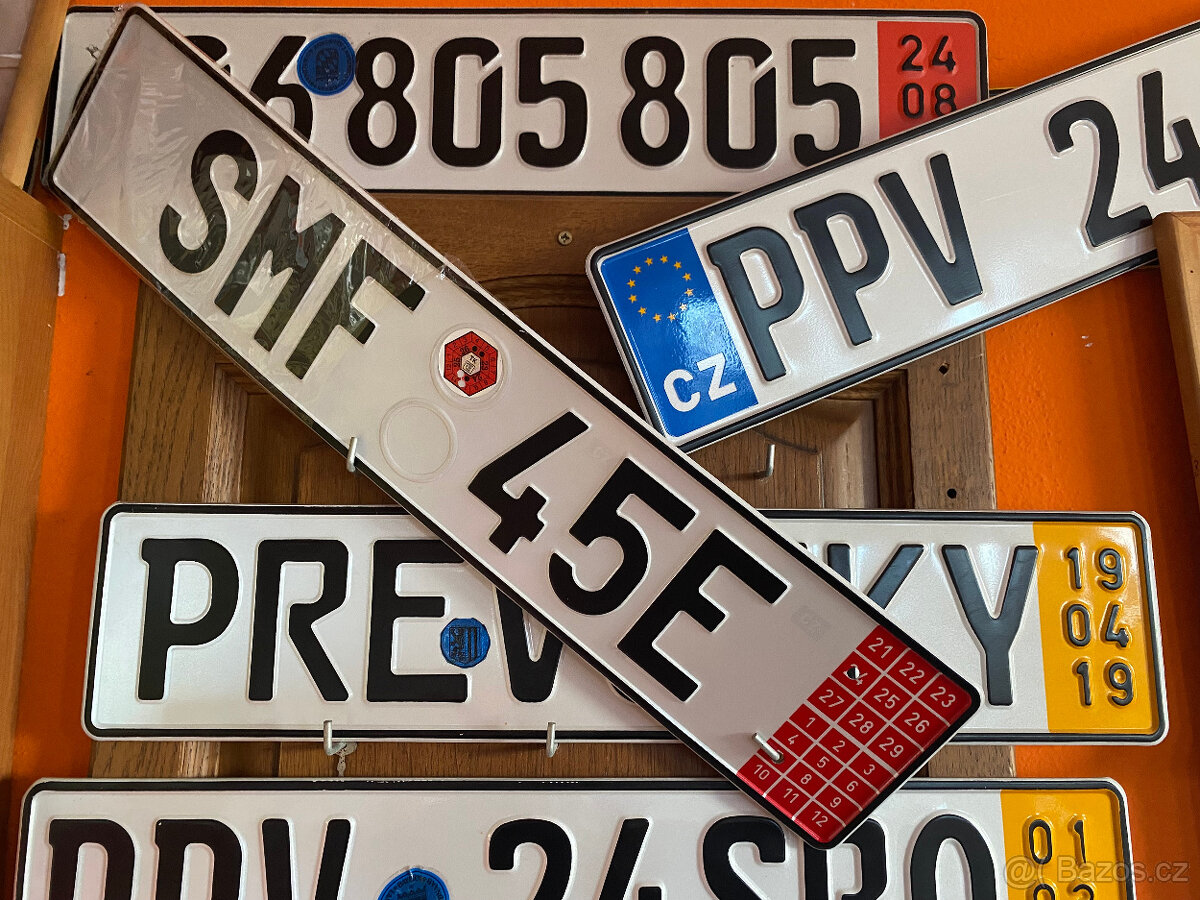 SPZ,převozní značky,převozky, převozní , transportní čísla