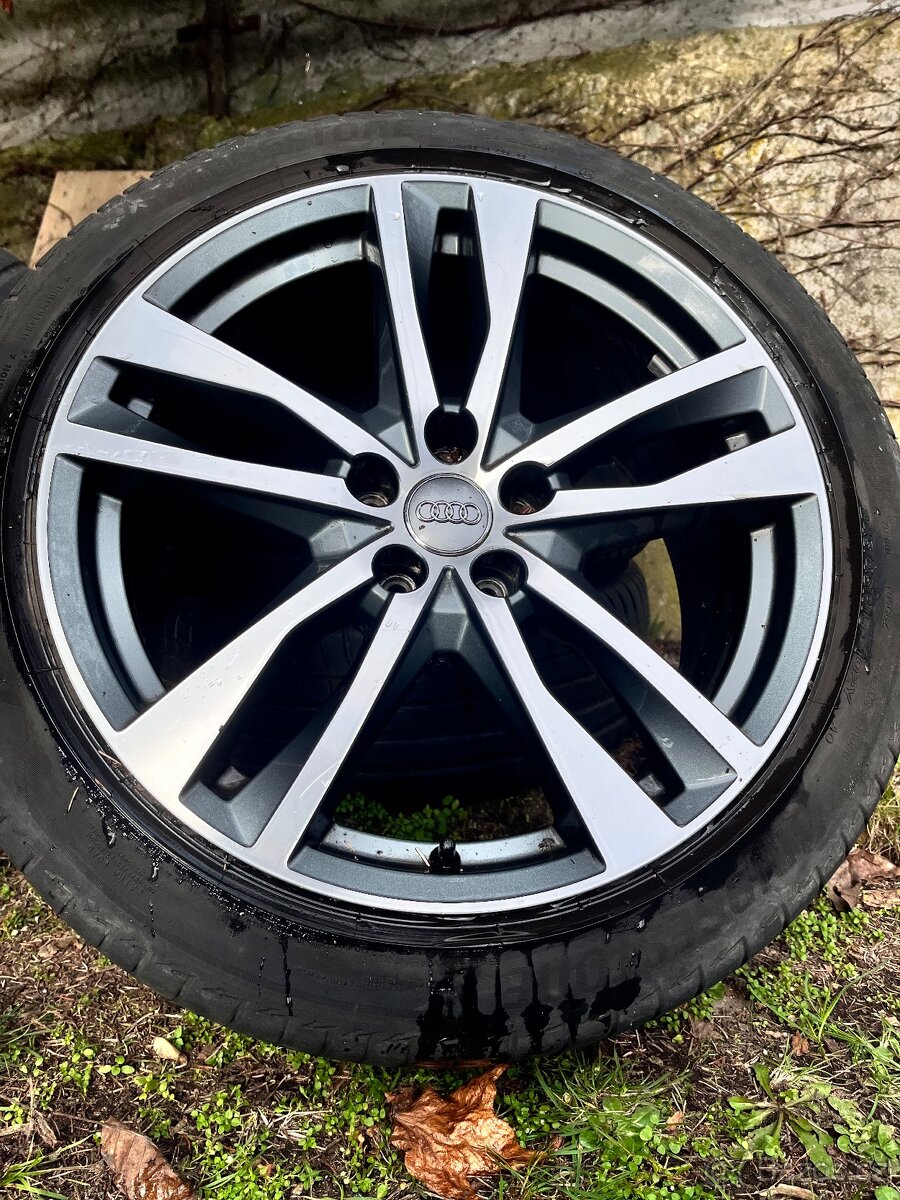 Alu kola orig.Audi 245/45/19 - letní pneu