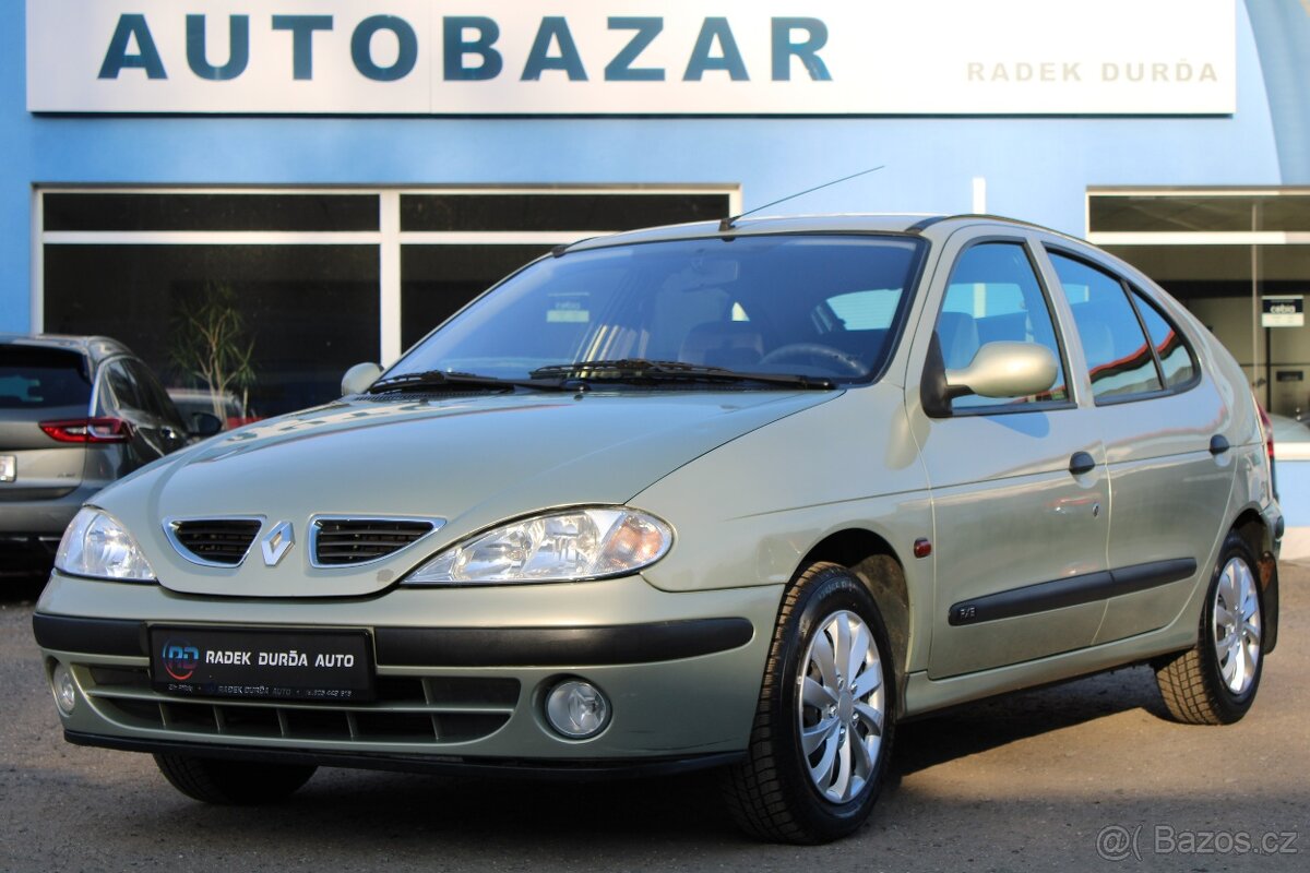 Renault Mégane 1,4 16V ČR,EKO ZAPLACENO,2001