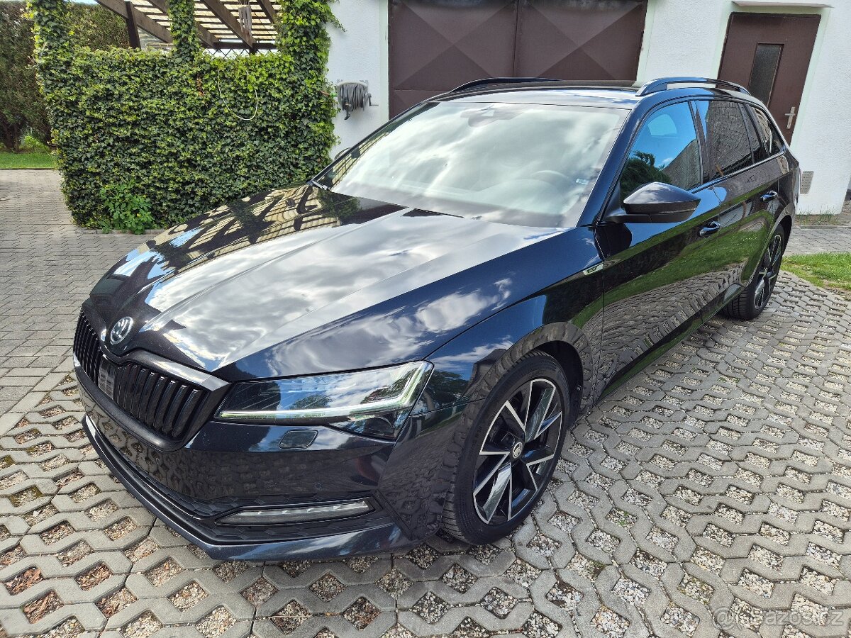 Škoda Superb 3 Sportline • 2.0TDi DSG • 2023 •Tažné•Facelift