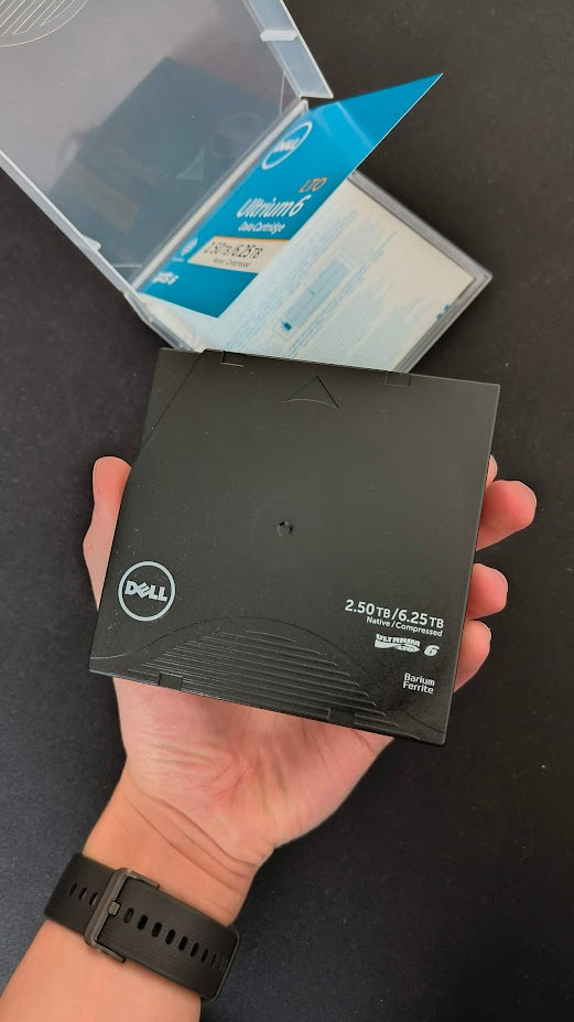 Datová páska/kazeta Dell LTO-6/Ultrium-2.5TB/6.25TB (2 kusy)