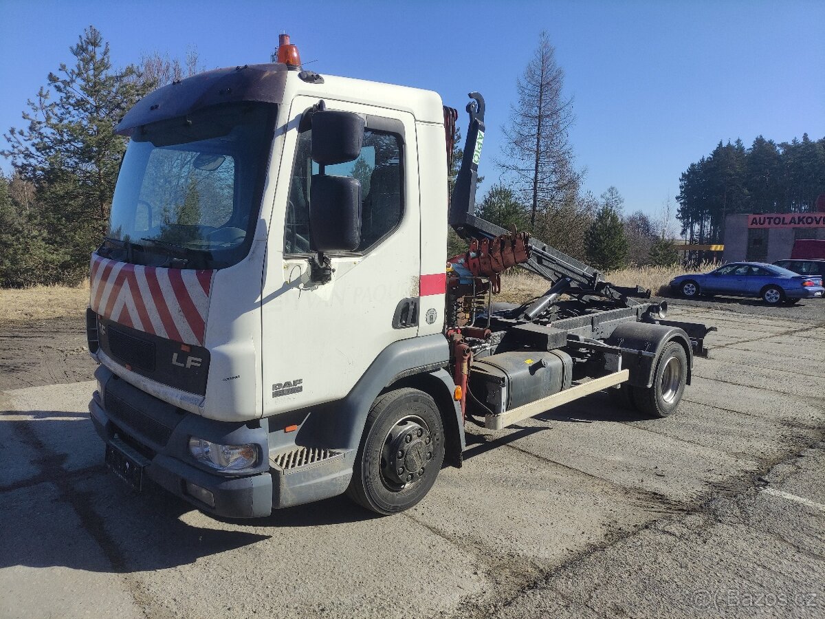 DAF 45.180 kontejner + ruka
