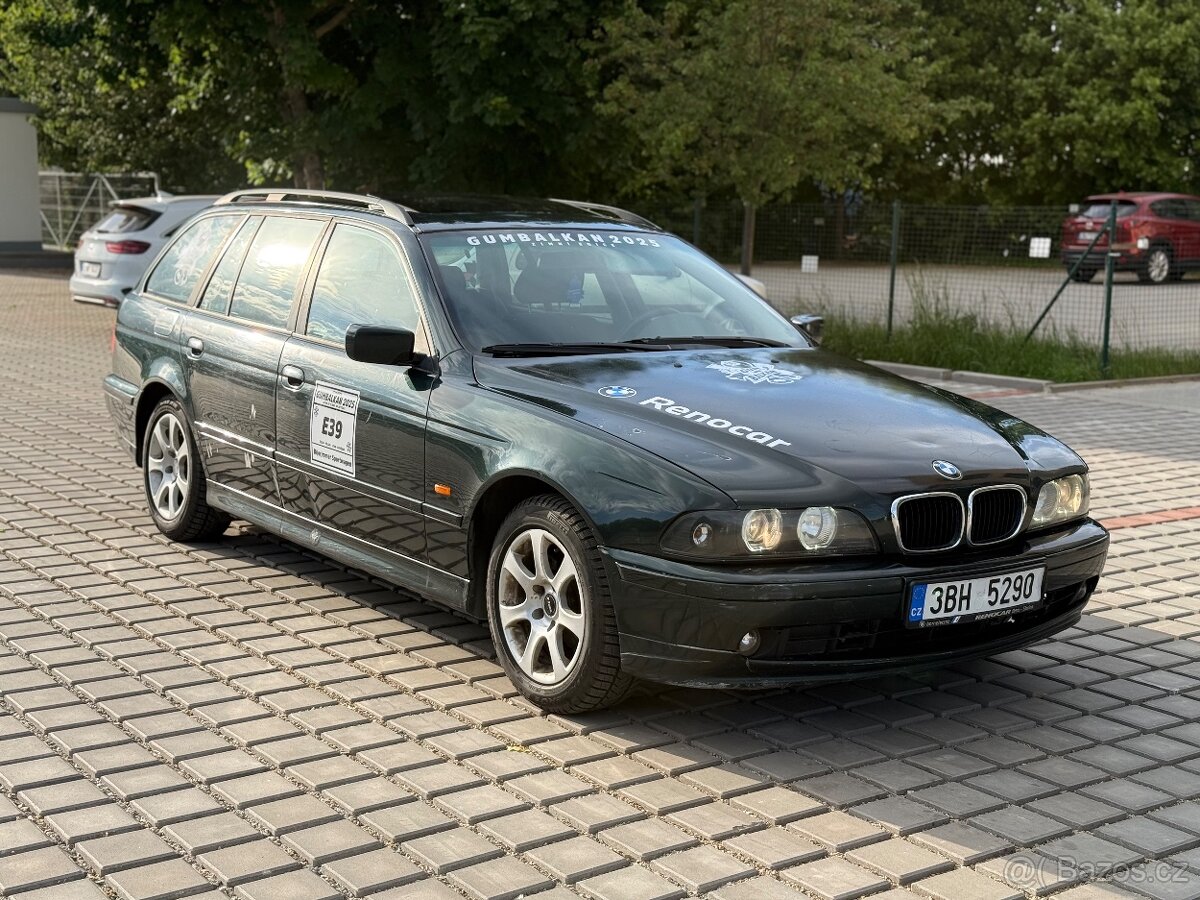 BMW e39 525d 120kW, 390 tis km, STK do 12/26