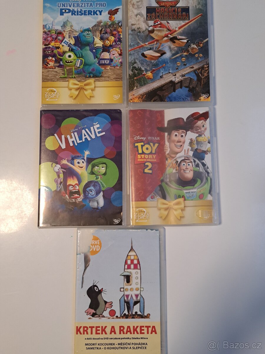 DVD pohádky