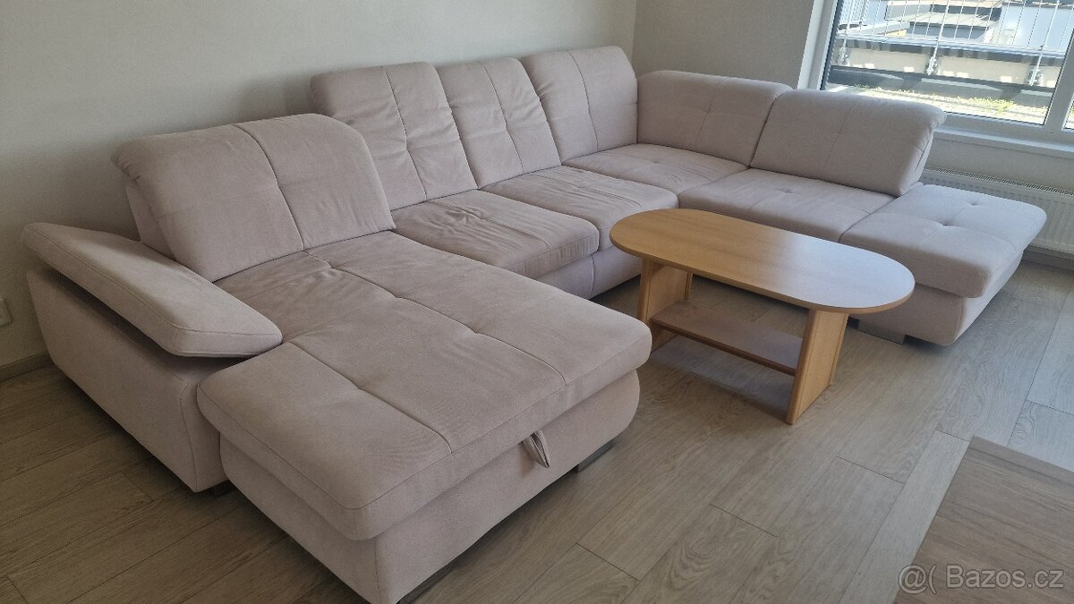 Rozkládací sedací souprava s úl. prostorem