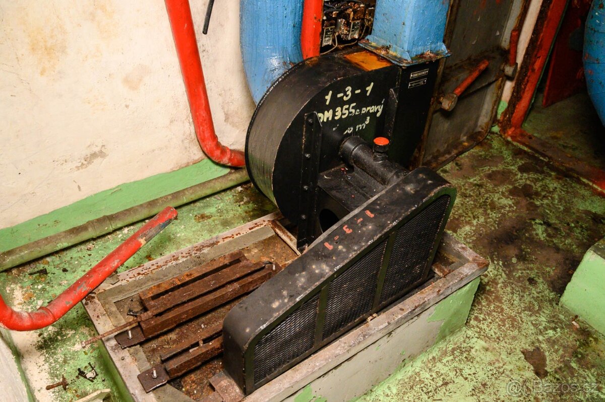 Ventilátor s CO krytu