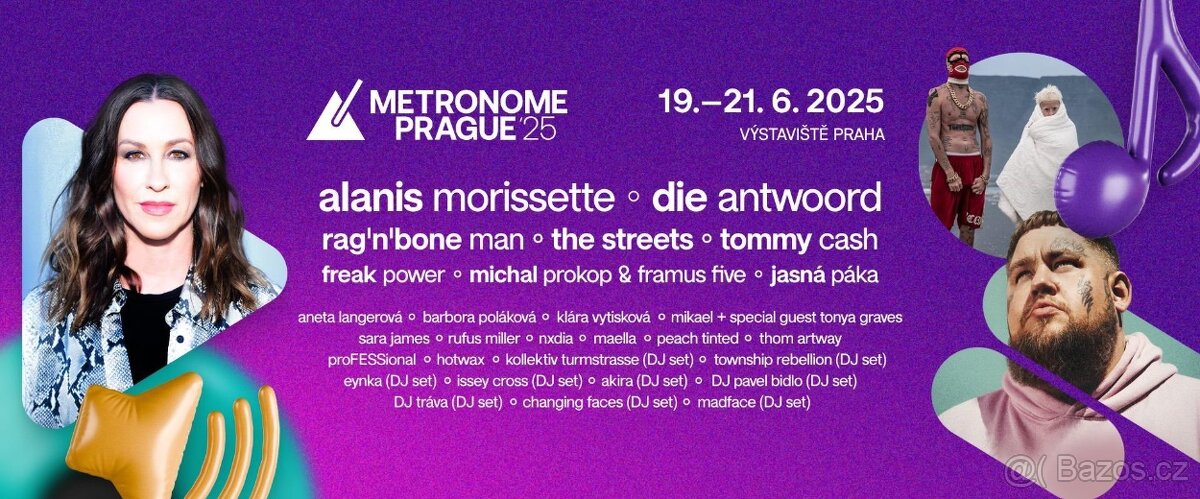 2x Dospělá vstupenka na celý festival, jedna za 2290,- Kč