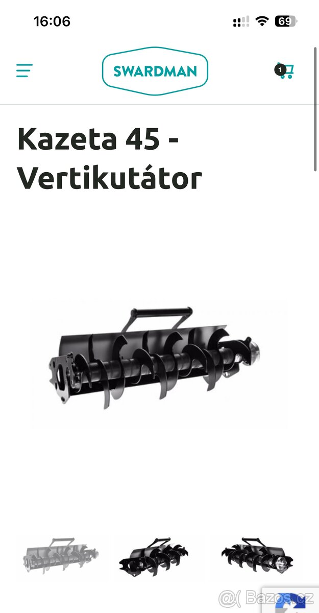 Swardman verti kazeta