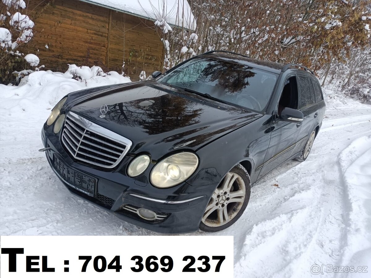 // Mercedes E-Class 320 CDI, w211, 165 kW, 2008 // DÍLY