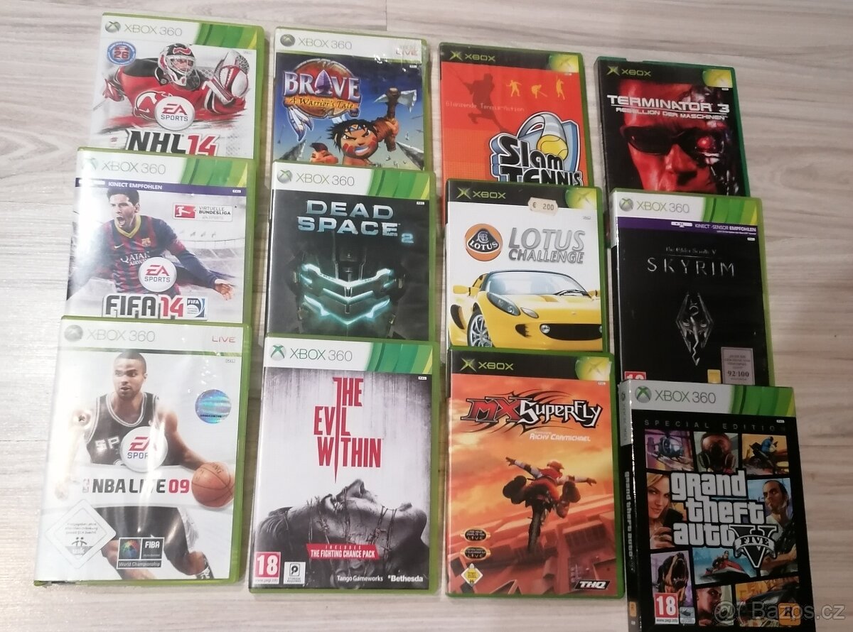 XBox 360 hry 11ks