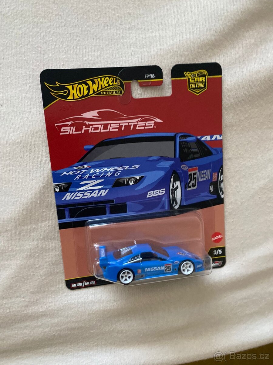 Hot wheels Premium Real Riders Silhouttes Nissan 300ZX