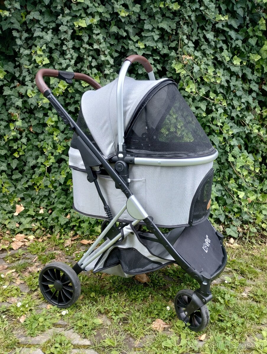 Kočárek pro psa do 10 kg