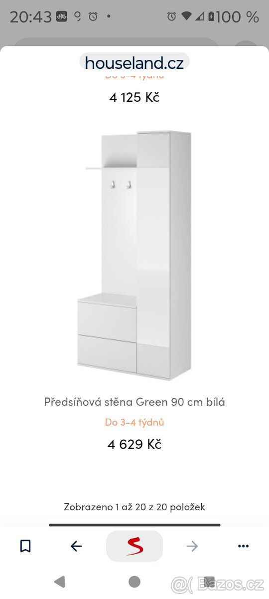 Předsíňová stěna