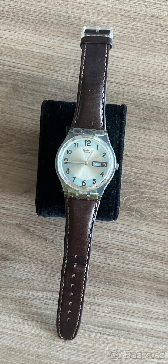 Hodinky Swatch Blue Conker GE704