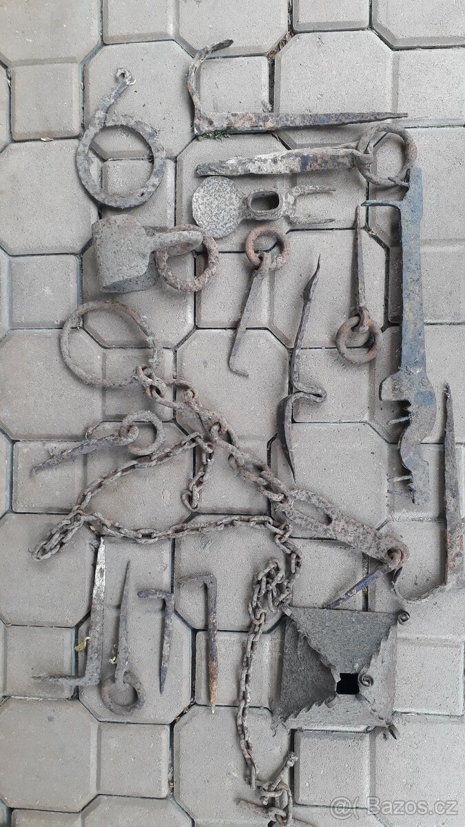Stare zelezne veci z vyklizeni