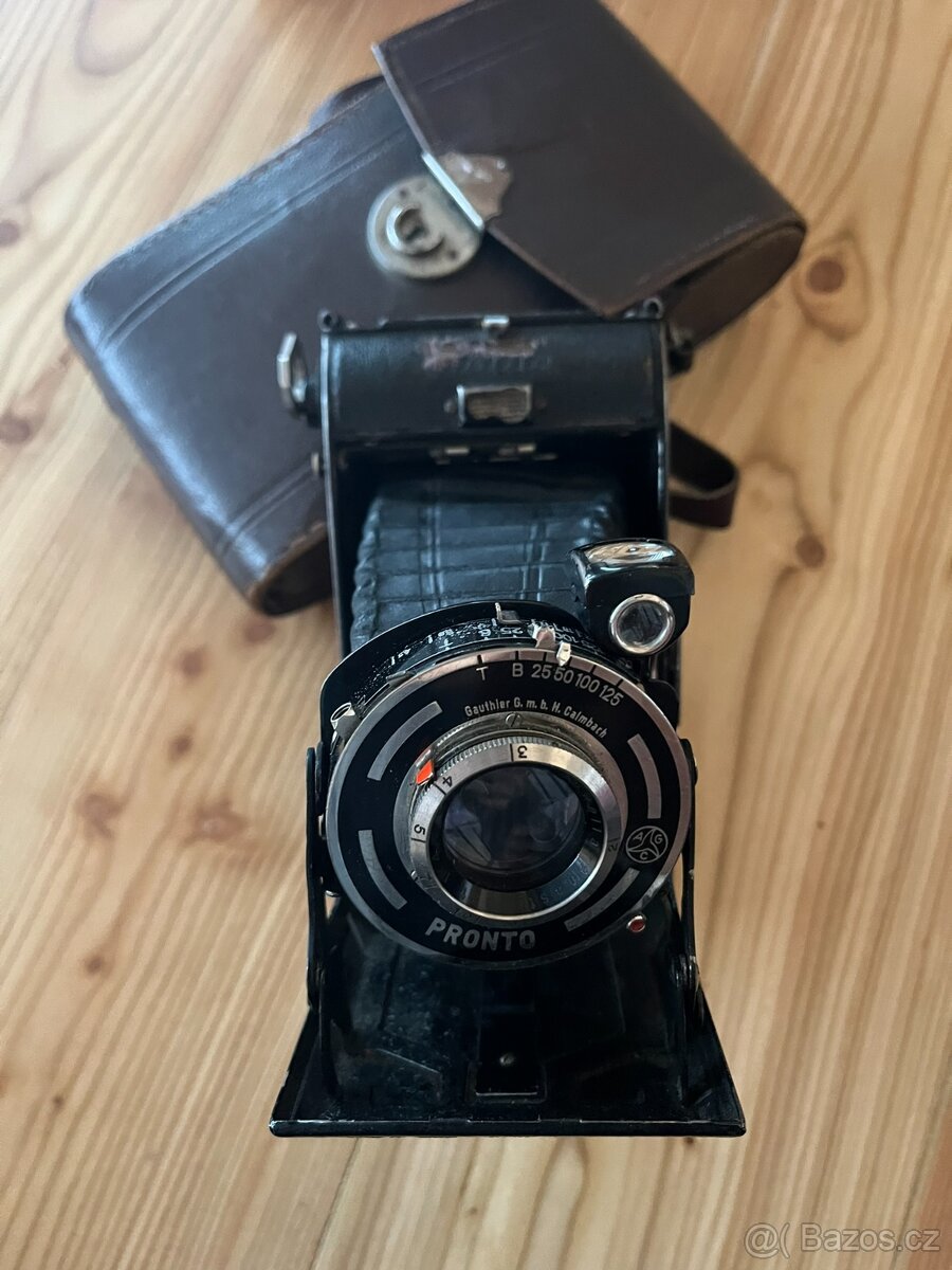 Historický fotoaparát PRONTO Gauthler G.m.b.h. Calmbach