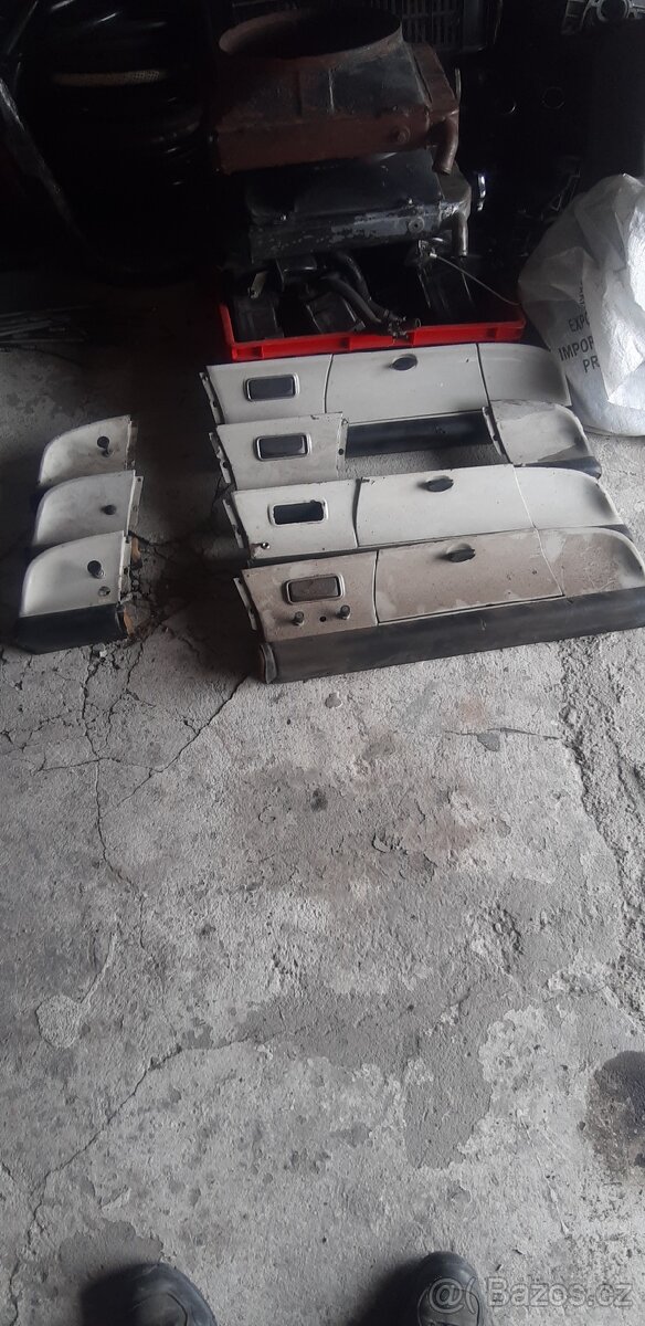 Škoda 1000mb palubní deska