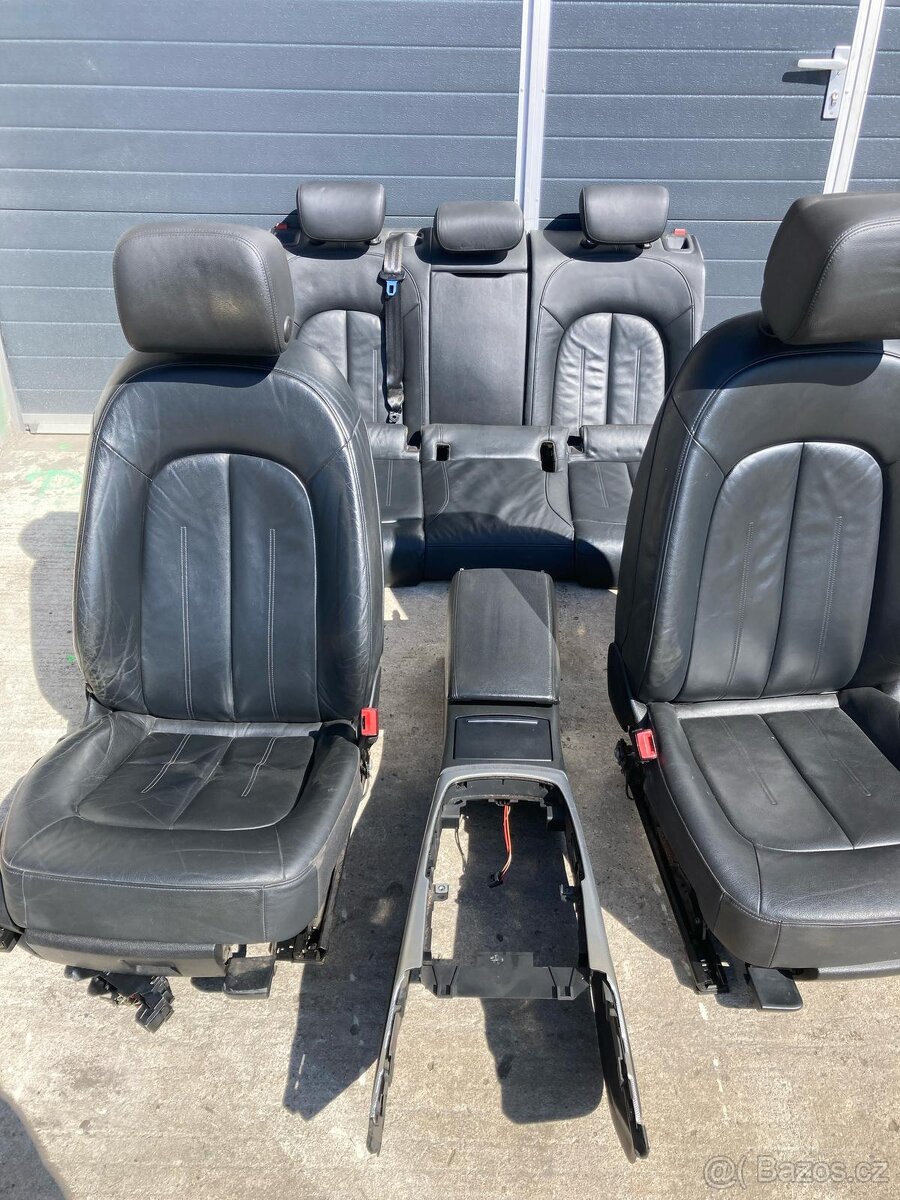 Sada sedaček, Audi A6 C7 4G Avant kůže bez výhřevu