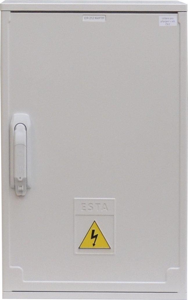 Elektroměrový výklenek a pilíř 2 sazbový včetně FVE