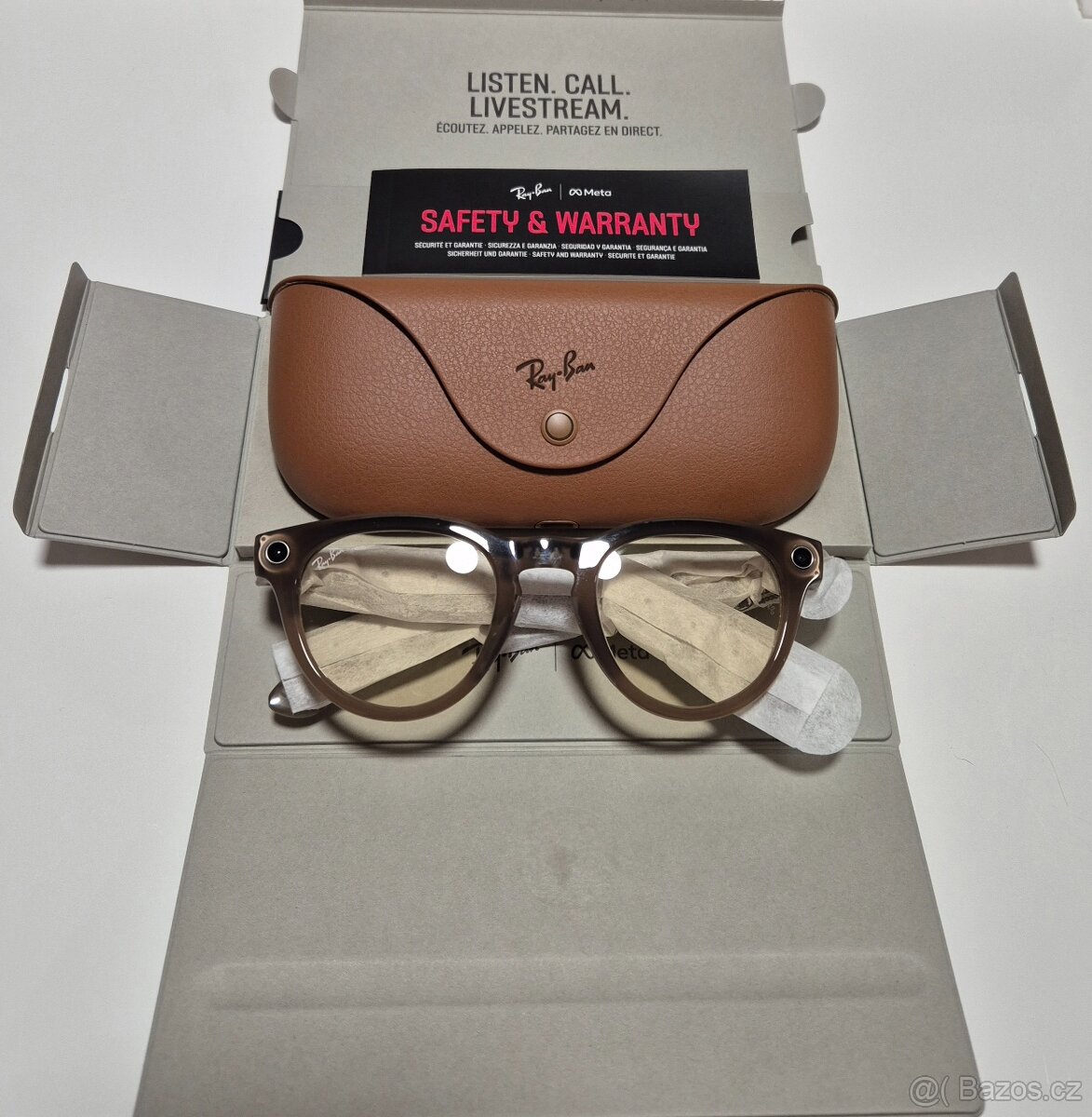 Brýle Meta Ray-Ban Headliner RW4009 Transitions