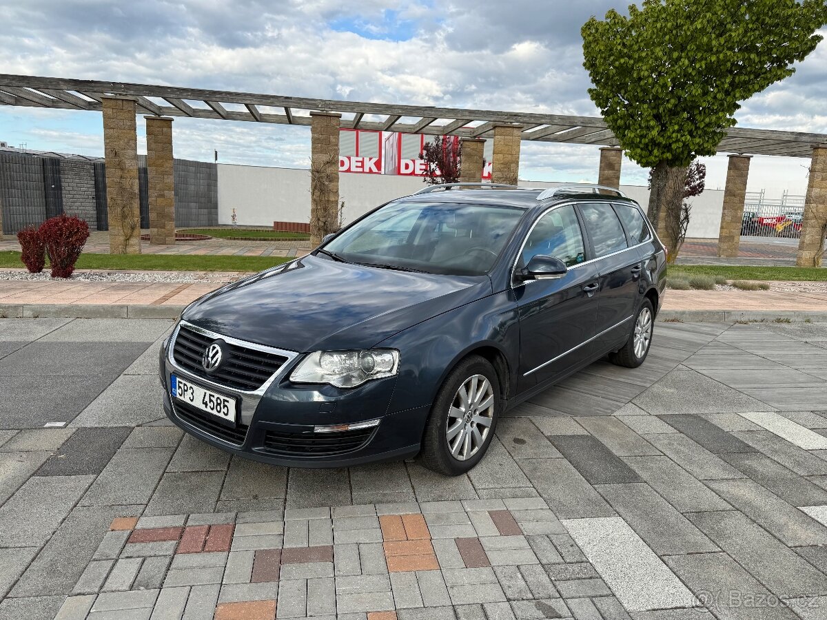 VW Passat B6 combi - 2.0tdi 103kW BKP - pěkný stav