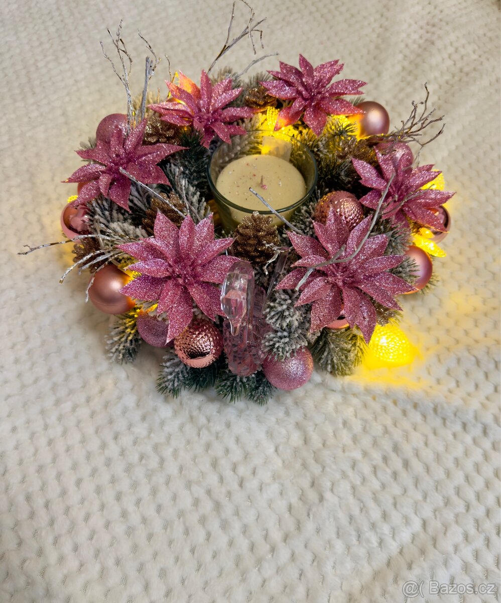 🎄 Luxusní adventní dekorace na stůl😍