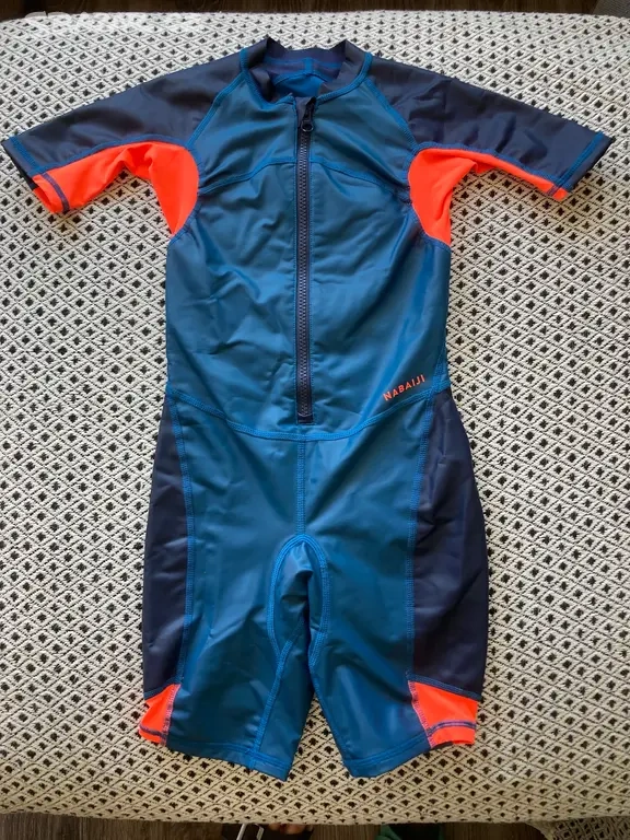 Chlapecká plavecká kombinéza, vel. 123 - 130 cm