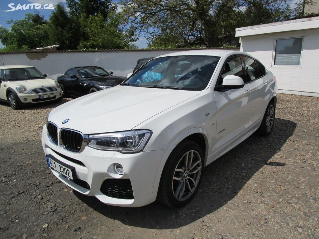 BMW X4, 2,0D-4x4-140KW-KOUPEN V ČR