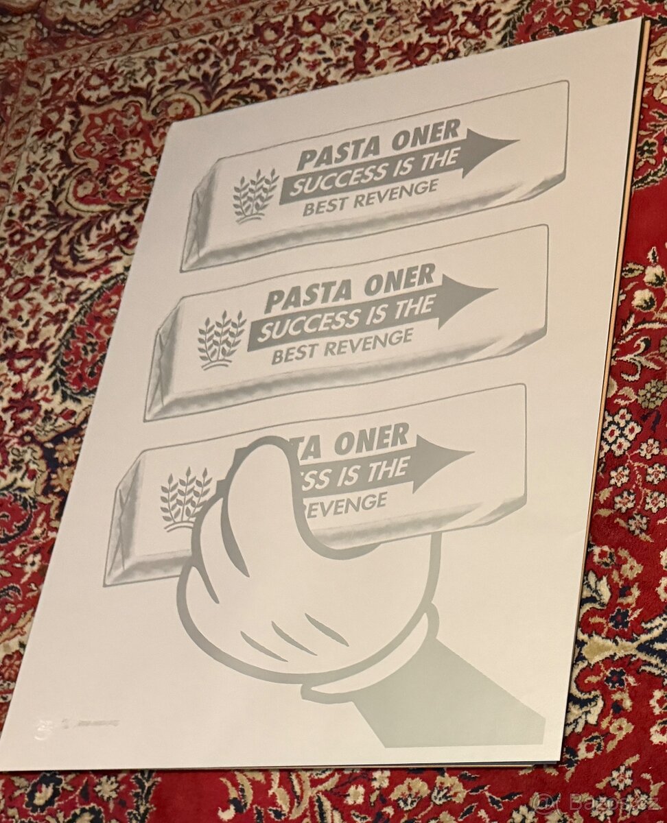 Pasta Oner Success is the best revenge sérigrafie 2022