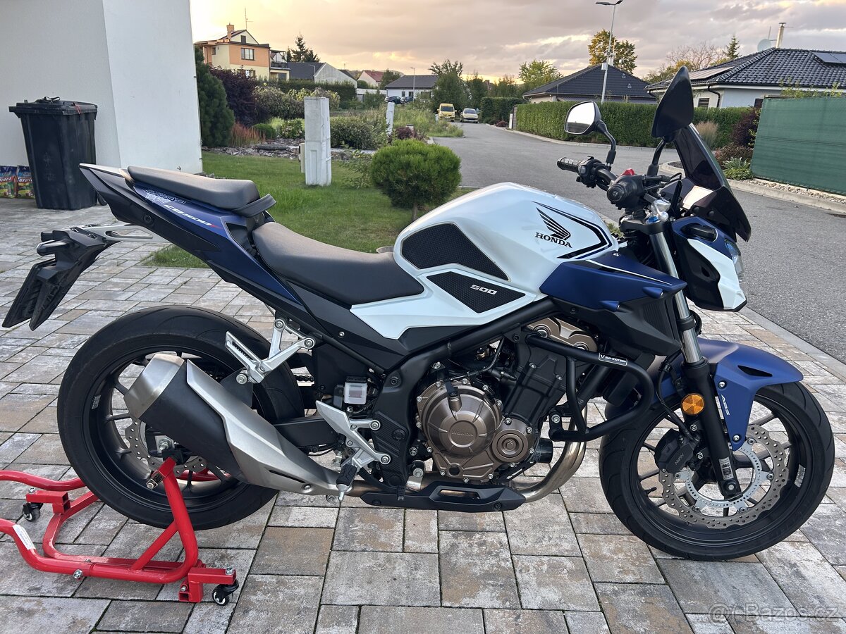 Honda CB500F - 17 tis. km, TOP stav, po STK