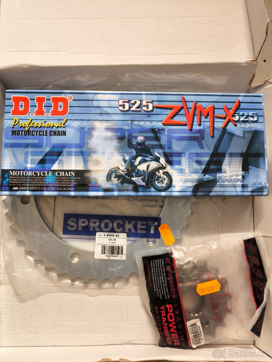 Řetězová sada Aprilia capnord