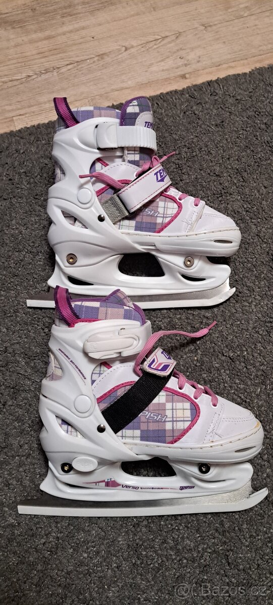 Dětské zimní rostoucí brusle