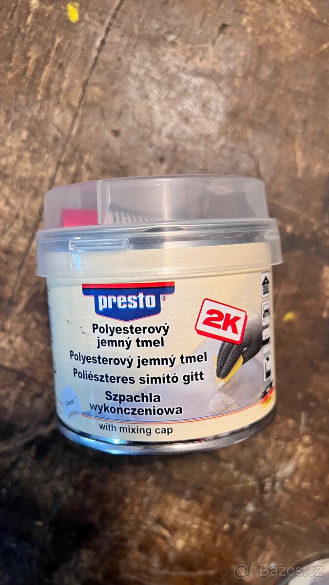 Jemný polystyrenový tmel
