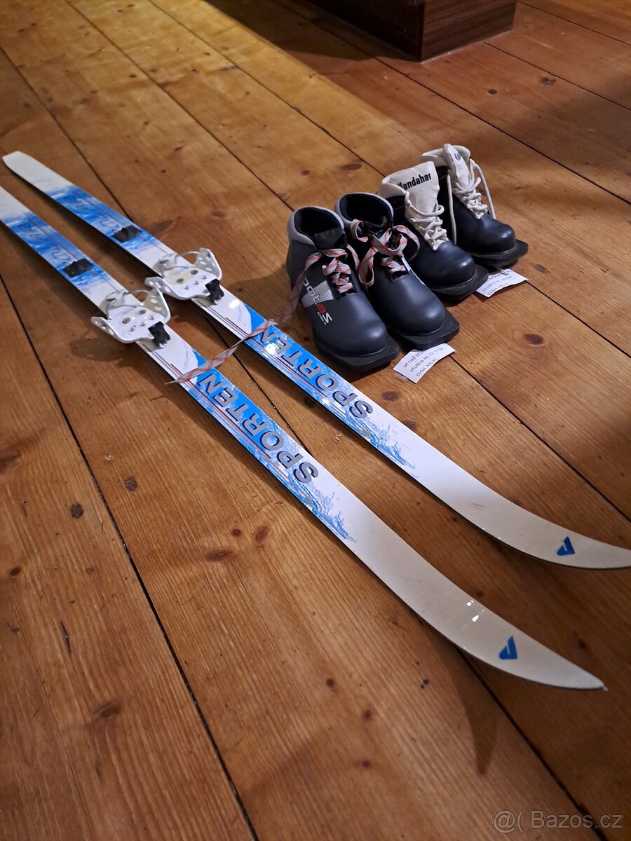 Dětské běžky a boty