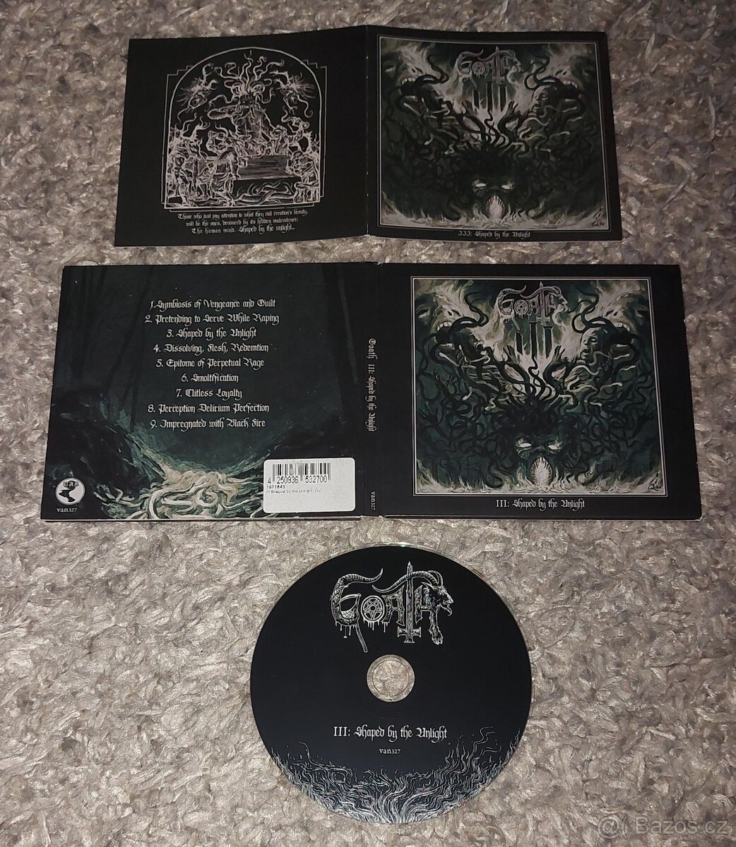 CD Goath - III: Shaped By The Unlight