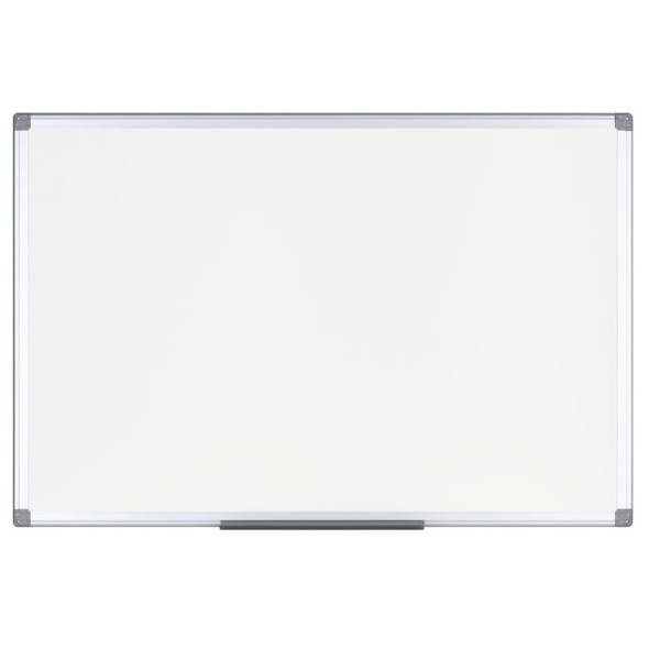 Bílá tabule, 1200 x 900 mm magnetická, hliníkový rám