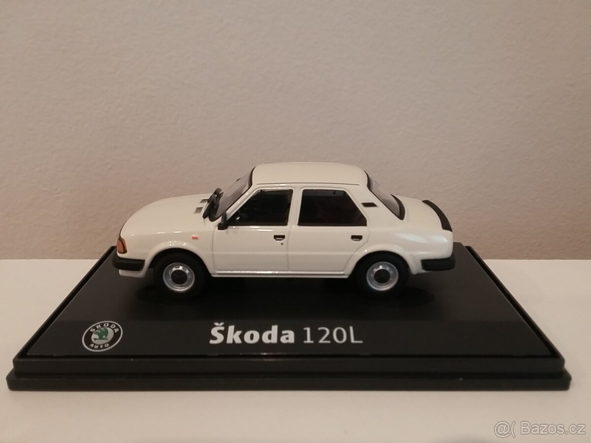 model ŠKODA 120L -1984(White Ice) ABREX 1.edice