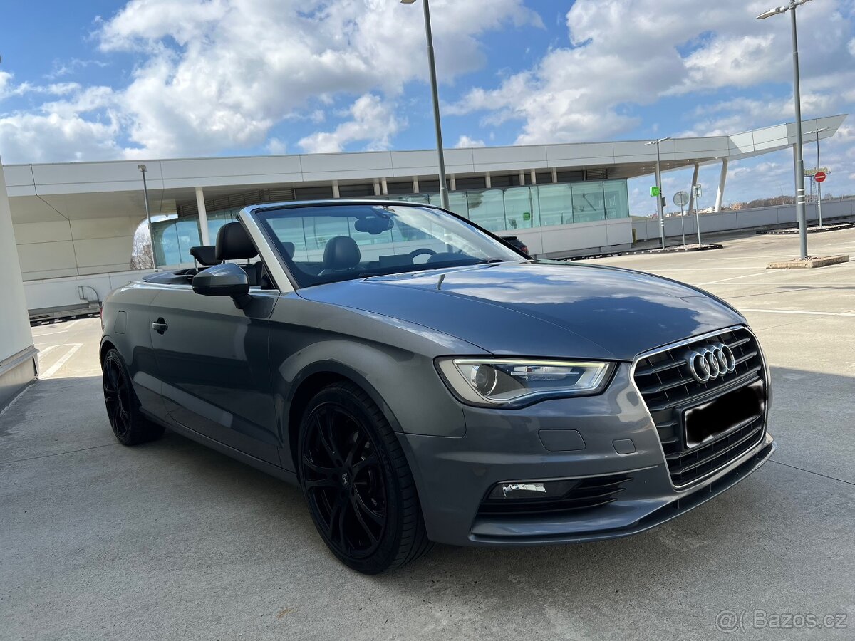 Audi A3 Sedan Cabriolet S-line 1,6tdi 77kw Kůže výbava