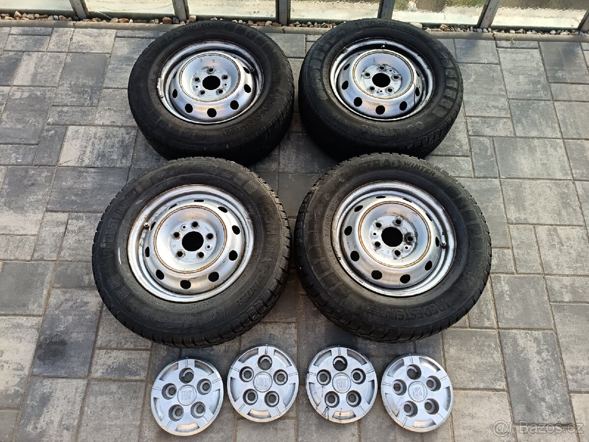 Sada kol 205/70 R15C Boxer Ducato Jumper