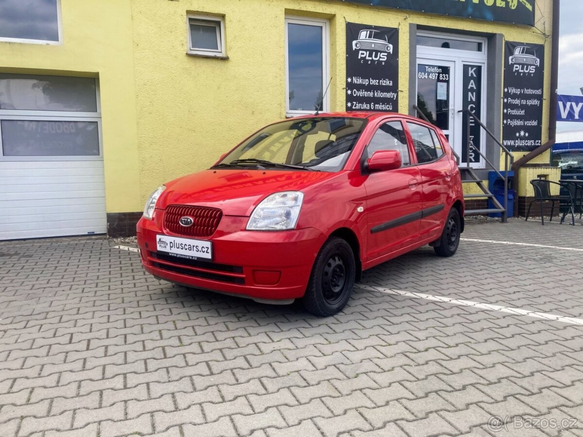 Kia Picanto, 1,0i (45kW), nová STK do 05/2027, původ ČR