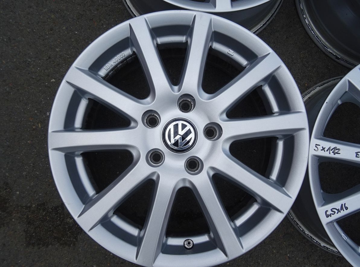Alu disky na Škoda, Volkswagen, 16", 5x112, ET 50 ,šíře 6,5