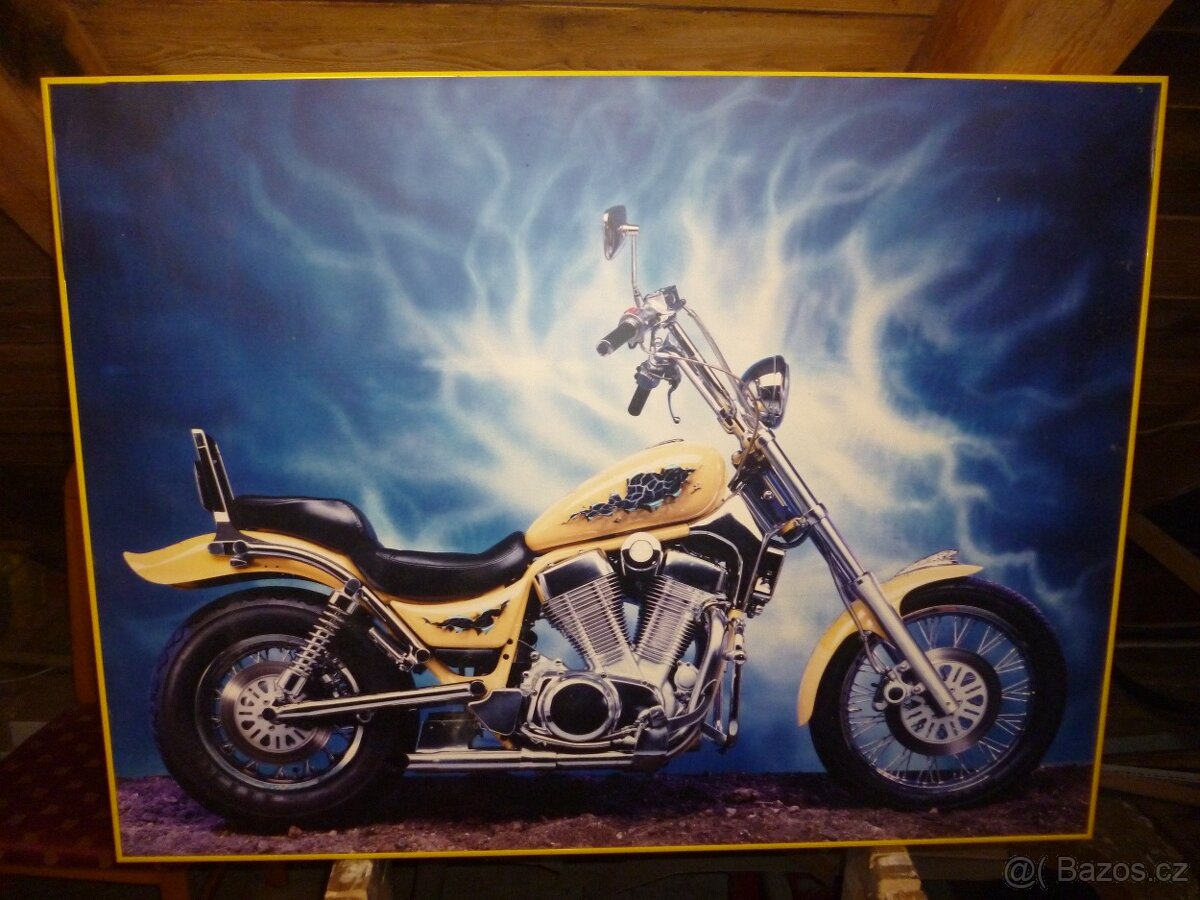 Suzuki Intruder  obraz airbrush