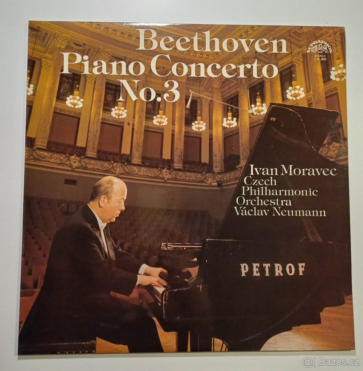 Gramofonová deska-Ludwig van Beethoven-koncert č.3 c moll